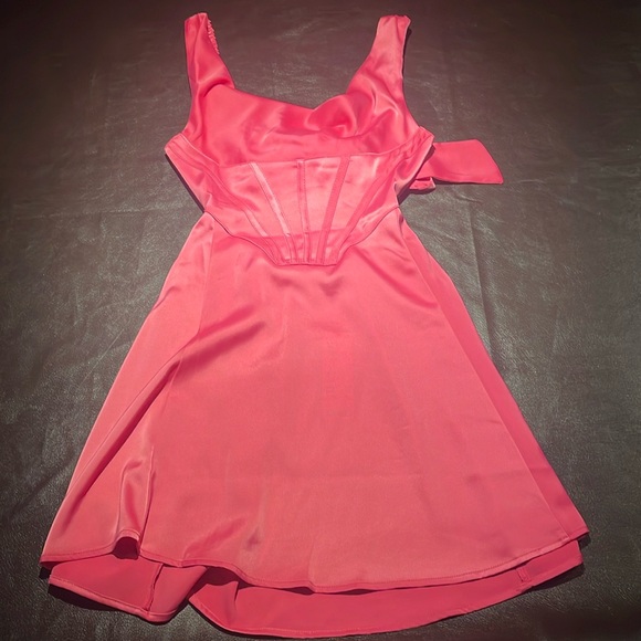 Urban Outfitters - Satin Corset Mini Dress - Picture 2 of 7